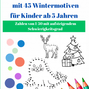 Punkt-zu-Punkt Buch ab 5 – Zahlen lernen bis 50